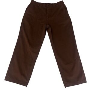 Zara‎ women  Dark Brown Chinos